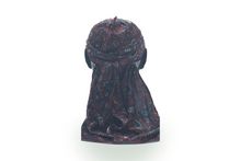 Load image into Gallery viewer, Red Paisley Durag
