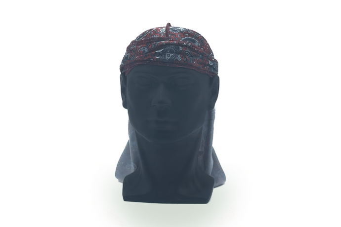 Red Paisley Durag