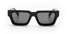 Load image into Gallery viewer, Bold Rectangular Black Sunglasses
