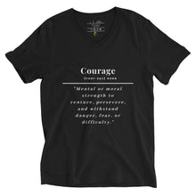 Load image into Gallery viewer, Courage Short Sleeve Tee (Black)
