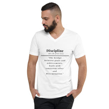 Load image into Gallery viewer, Discipline Short Sleeve Tee (White)
