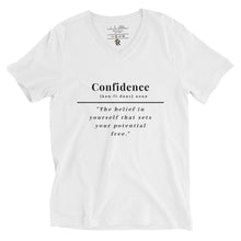 Load image into Gallery viewer, Confidence Short Sleeve Tee (White)
