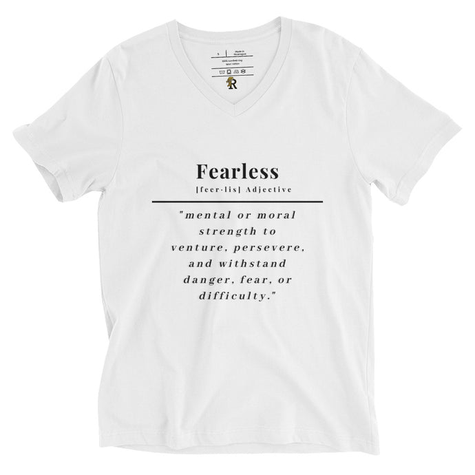 Fearless Short Sleeve Tee (White)
