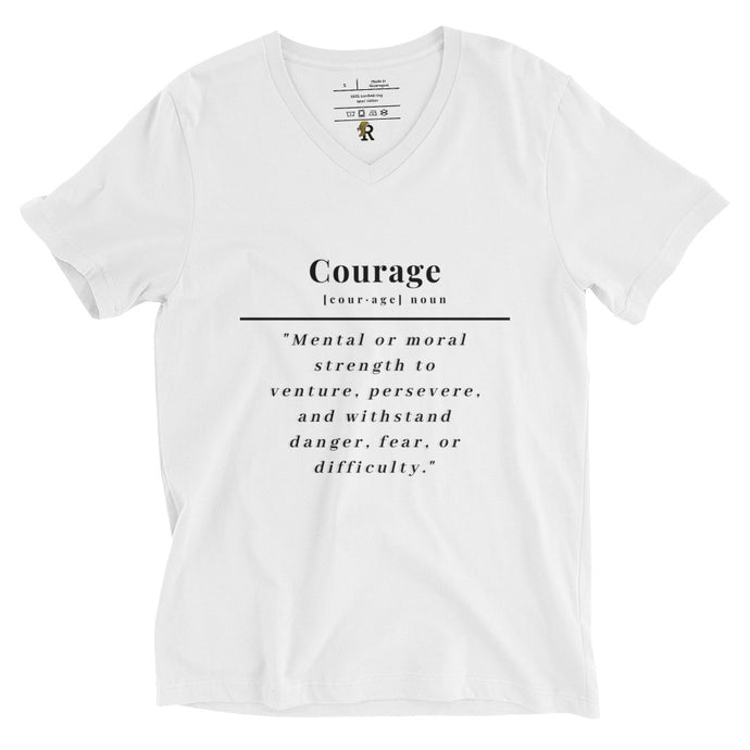 Courage Short Sleeve Tee (White)
