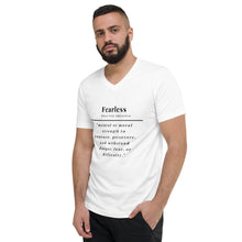 Load image into Gallery viewer, Fearless Short Sleeve Tee (White)
